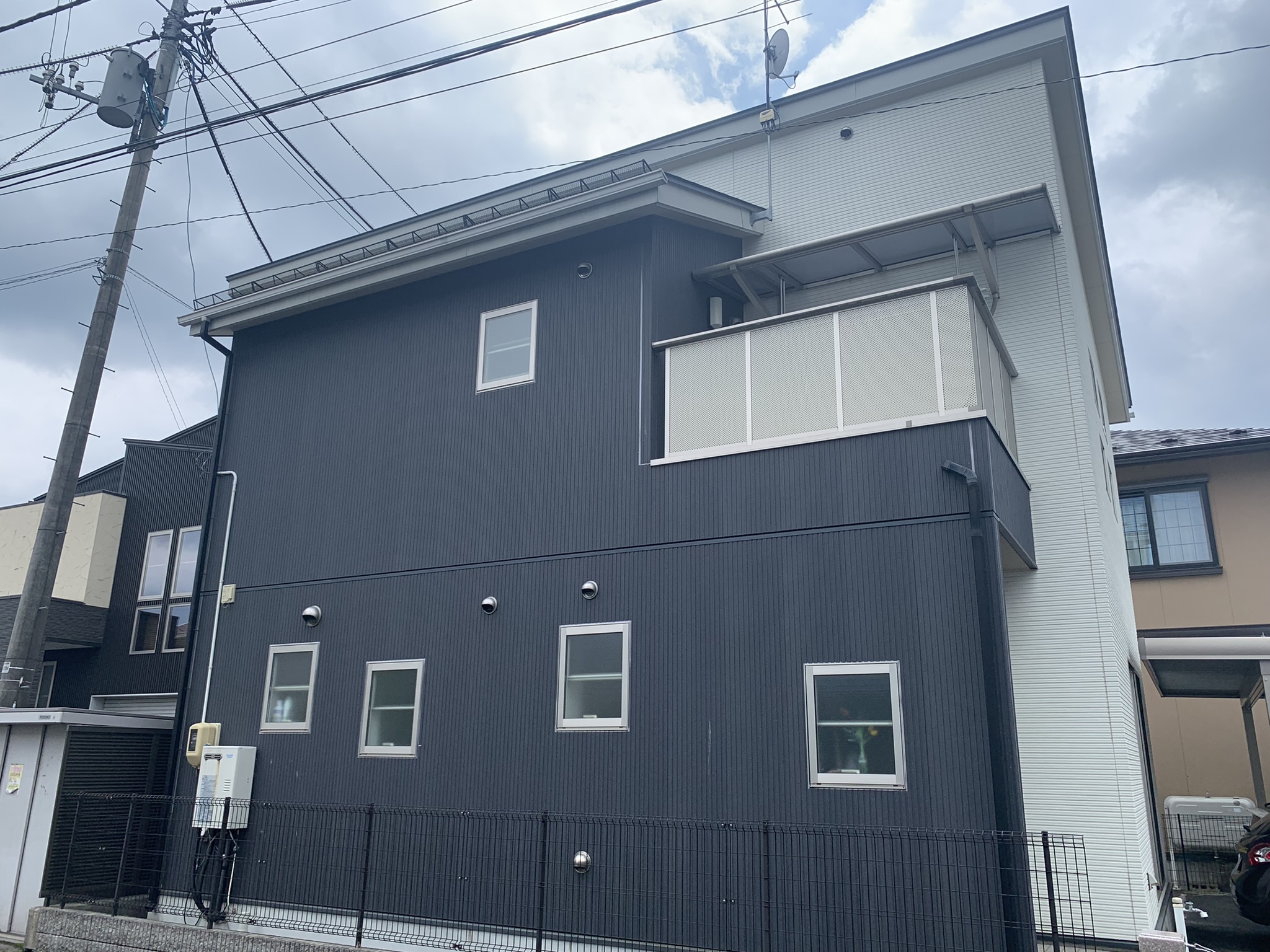 盛岡市S様邸塗装工事　全体2